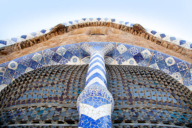 istock Barcelona Park Guell of Gaudi modernism 536610095