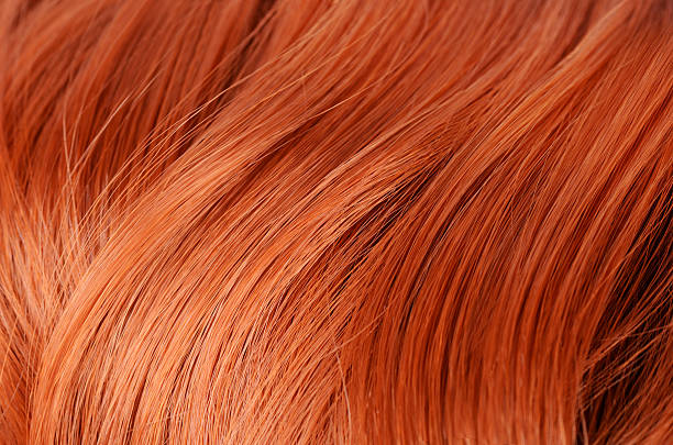 istock Beautiful red hair as a background 536610273