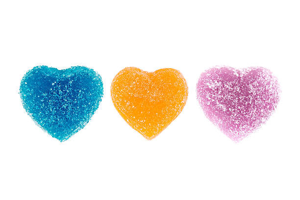 Jelly candies stock photo
