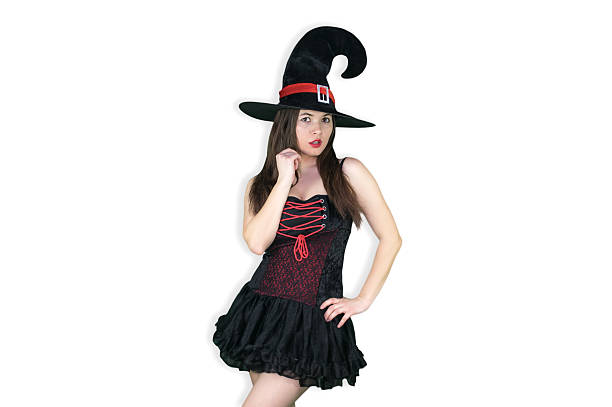 istock Sexy Halloween girl 536613635