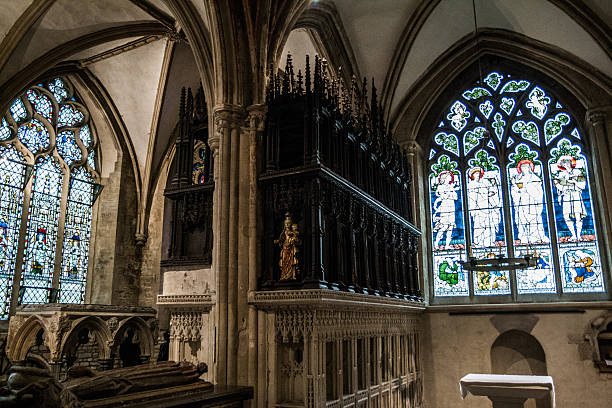 istock Gothic style church in Oxford, UK 536615823