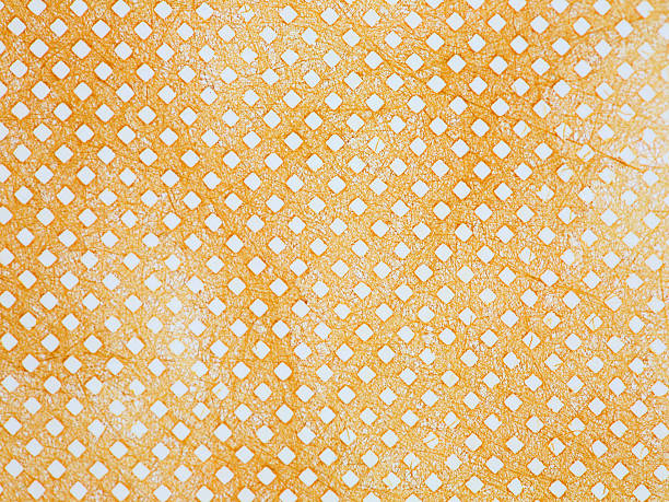 istock Brown fiber paper texture for background 536616149