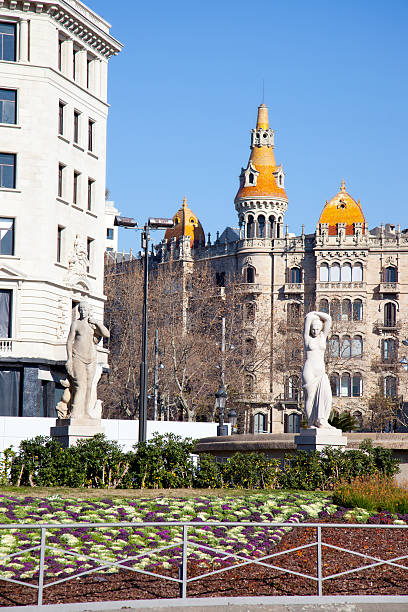 istock Barcelona Placa de Catalunya plaza de cataluna 536616909