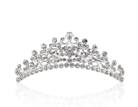 Tiara with clipping path