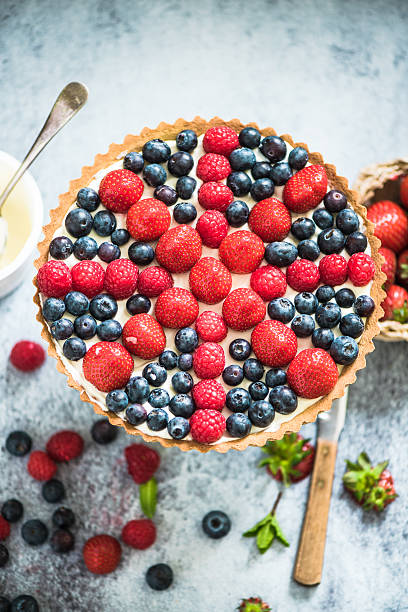 istock fresh berries tarta, summer time treat 536663384