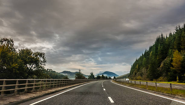 istock Drumochter Pass Motion Blur, Highlands, Scotland 536663620