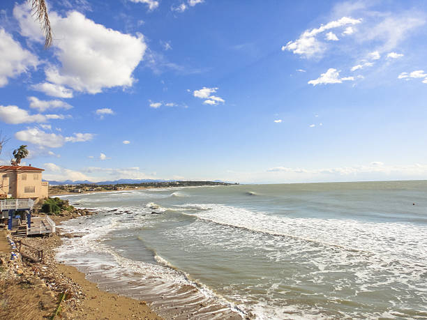 istock Seashore in Side (Apollo beach). Turkey. Asia Minor 536671094