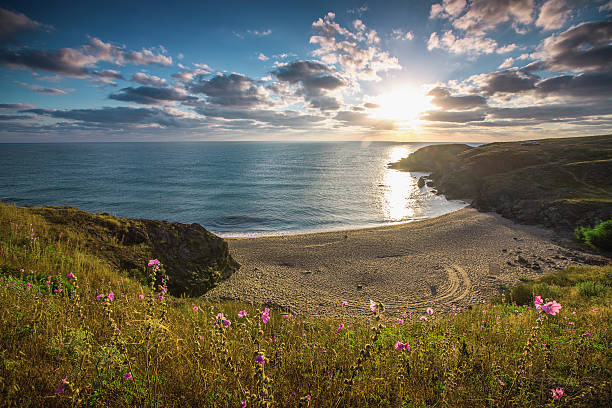 istock Beautiful cloudscape over the sea 536671536