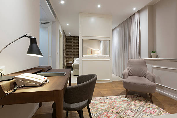 istock Interior of a home office 536672322