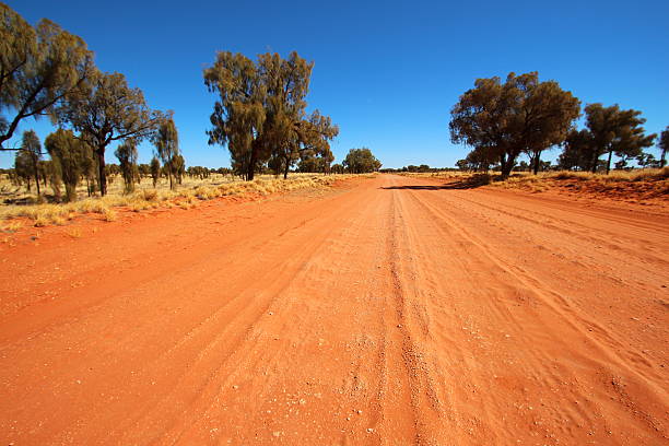 istock Dusty outback road, Australia 536674822