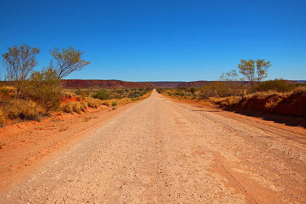 istock Dusty outback road, Australia 536676318