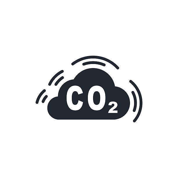 ilustraciones, imágenes clip art, dibujos animados e iconos de stock de co2 - c02