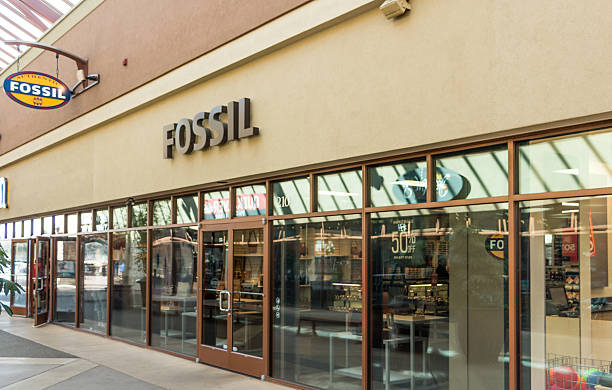 Fossil Store stock photo