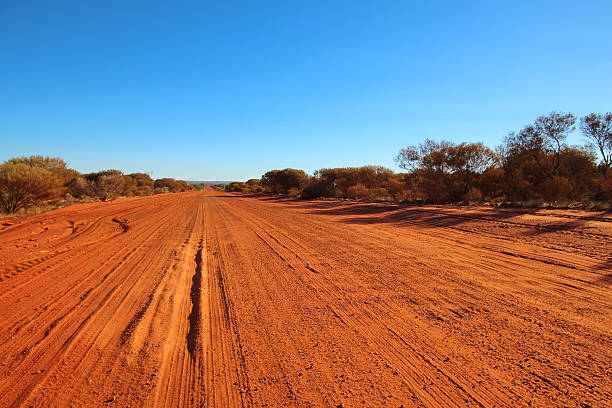 istock Dusty outback road, Australia 536681742