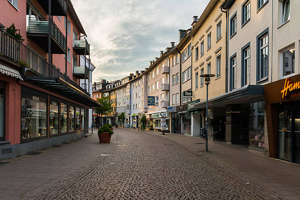 Sunrise on Shopping Street