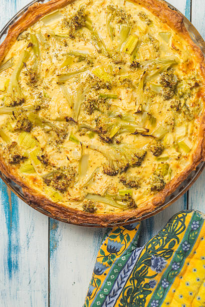 istock Broccoli and zucchini quiche 536684128