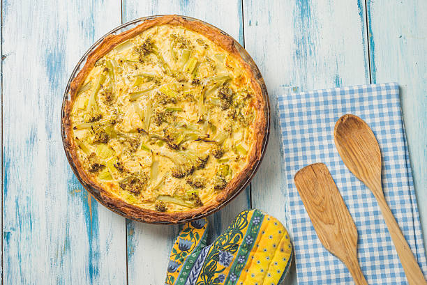 istock Broccoli and zucchini quiche 536684560