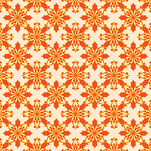 Seamless pattern vector art illustration