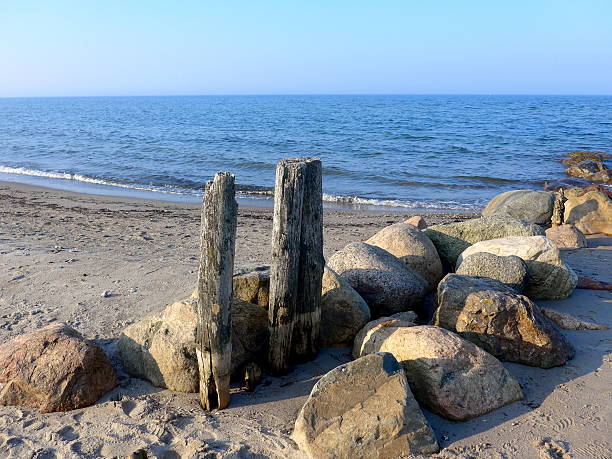 Stones on the sea