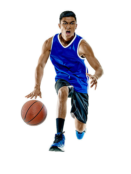 istock basketball player  man Isolated 536697438