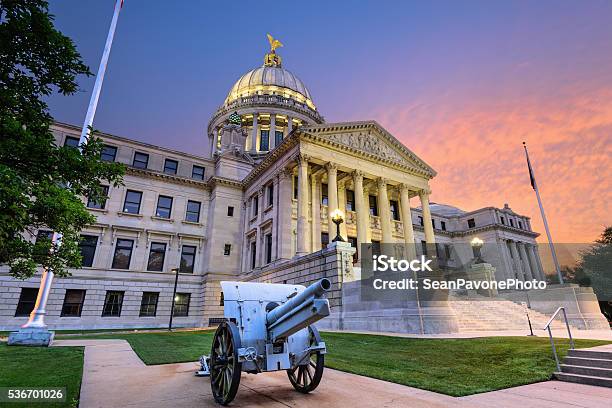 Foto de Capitólio Do Estado Do Mississippi e mais fotos de stock de Mississippi - Mississippi, Jackson - Mississippi, Capitólio do estado do Mississippi