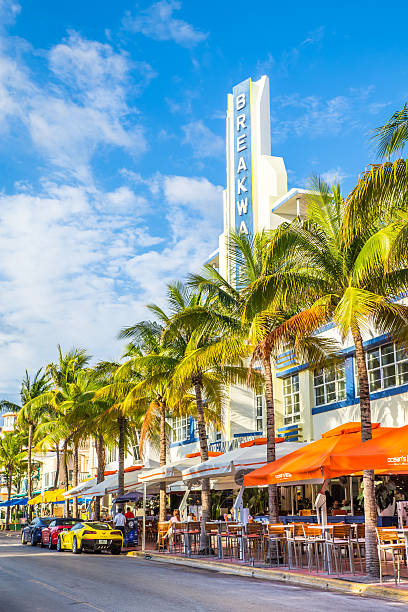 South Beach Miami stock photo