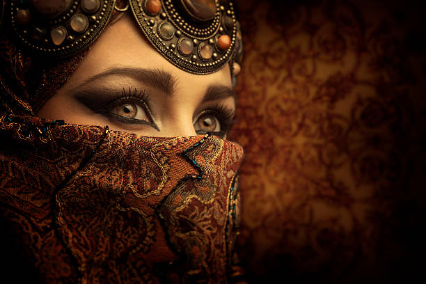 Beautiful woman Portrait of a beautiful arabic woman arab woman stock pictures, royalty-free photos & images