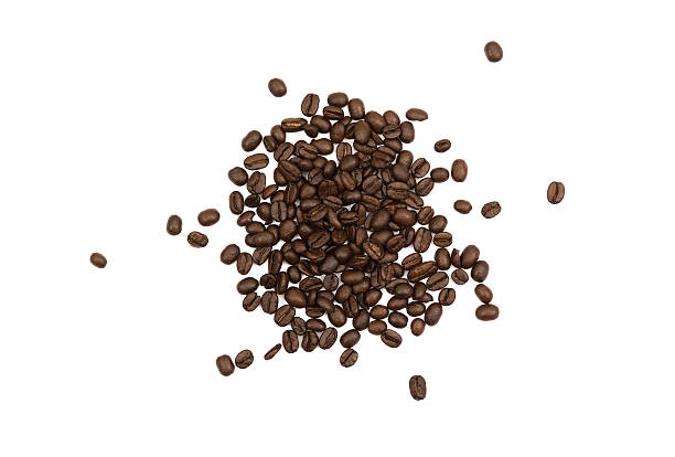 istock Pile of Loose Coffee Beans Isolated 536721463