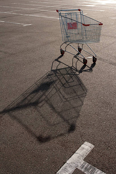 istock Shopping supermarket trolley 536722713