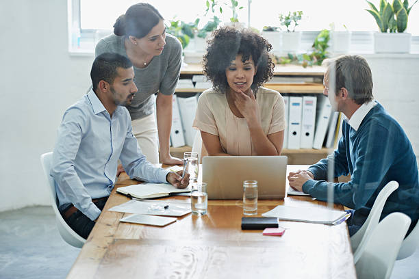 istock Teamwork divides the task and multiplies the success 536723197