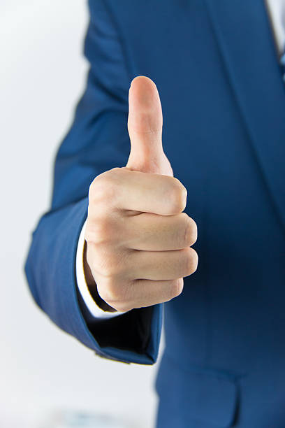 istock Businessman thumbs up 536724377