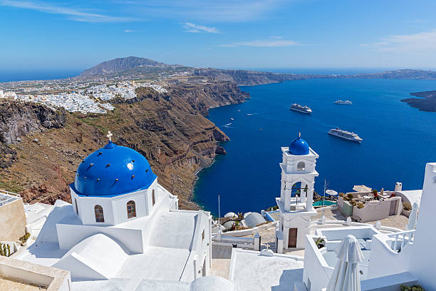 istock Architecture  island of Santorini 536736970