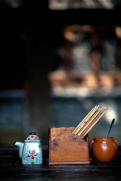 istock seasoning bottle and chopsticks box on dining table 536748315