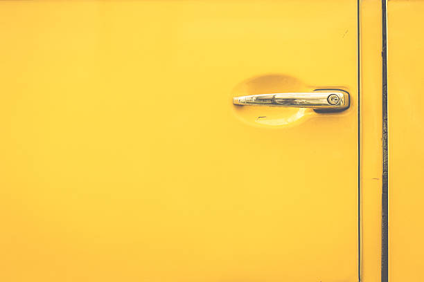 istock Handle of vintage car 536750717
