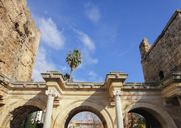 istock Hadrian's Gate in Antalya. Asia Minor 536764092