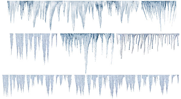 icicles icicles catalog of diferent and real type icicle photos stock pictures, royalty-free photos & images