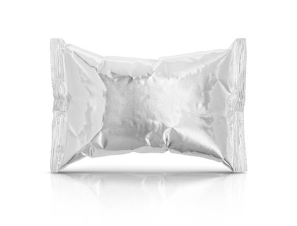 istock blank packaging foil snack pouch isolated on white background 536773118