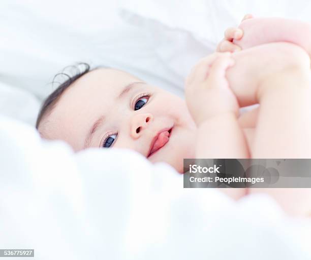 Shes A Cute Baby Stock Photo - Download Image Now - 2015, Baby - Human Age, Baby Girls