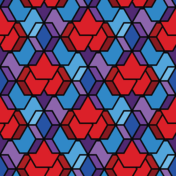 Seamless-pattern vector art illustration