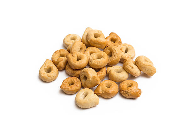 Taralli, italian food stock photo