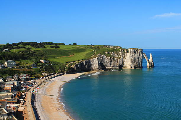 istock Etretat Beach, France 536792090