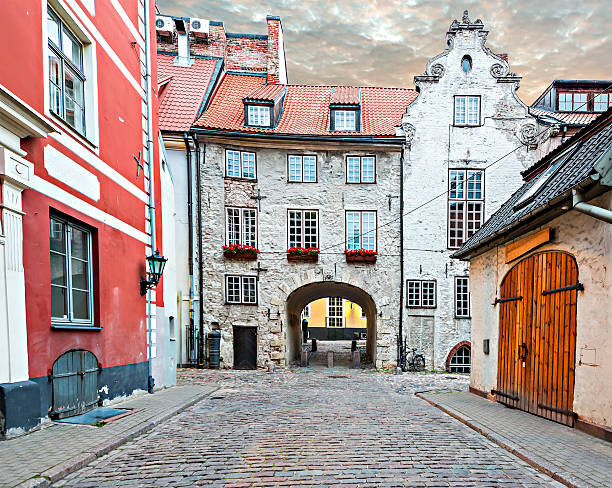 istock Swedish gate in old Riga, Latvia 536803446