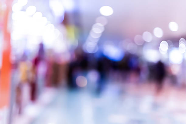 istock Motion Blurred People in the Shopping Mall 536809307