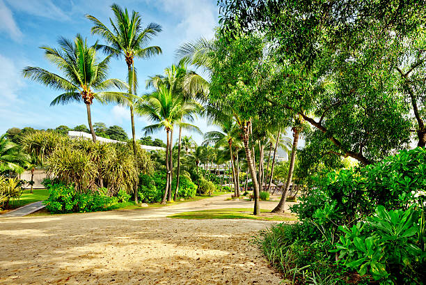 The beaches of Sentosa island in Singapore