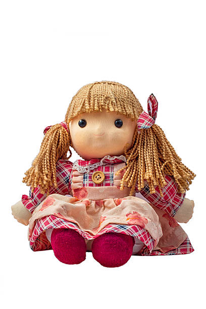 istock Girl toy doll 536809981