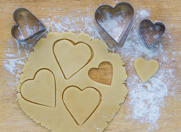istock the dough and biscuits in the form of hearts 536810969