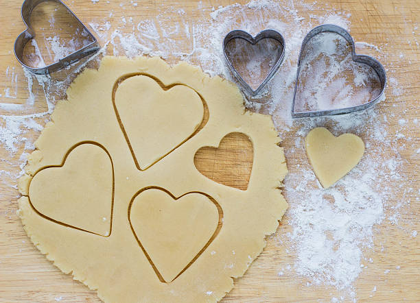 istock the dough and biscuits in the form of hearts 536811015