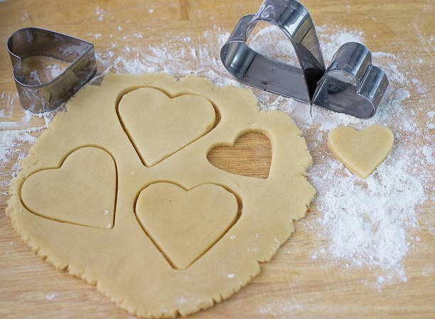 istock the dough and biscuits in the form of hearts 536811037