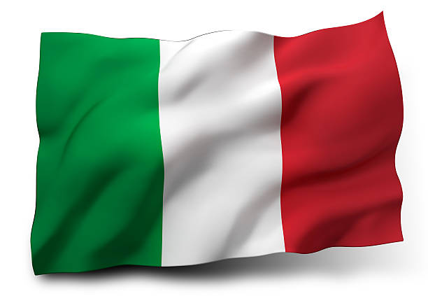 flagge von italien - italian currency stock-fotos und bilder