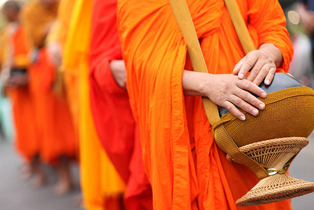 istock Buddhist monk's alms bowl, thailand 536811443